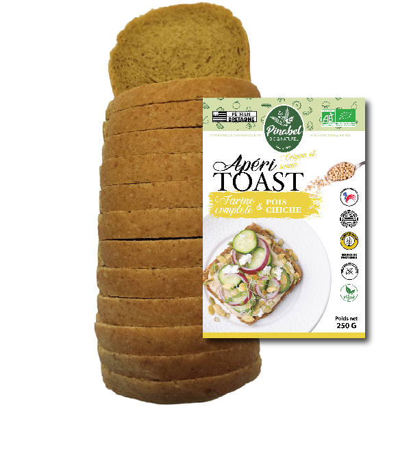 Apéri Toast pois chiche