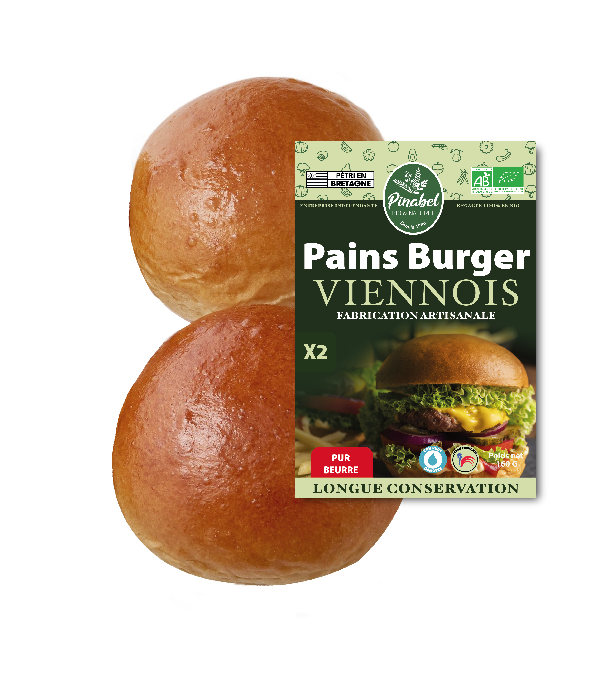 Pains burger viennois x2