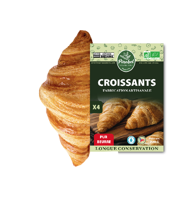 4 Croissants pur beurre