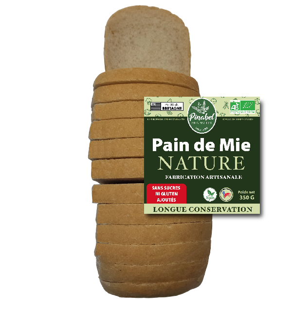 pain de mie nature Bruschetta