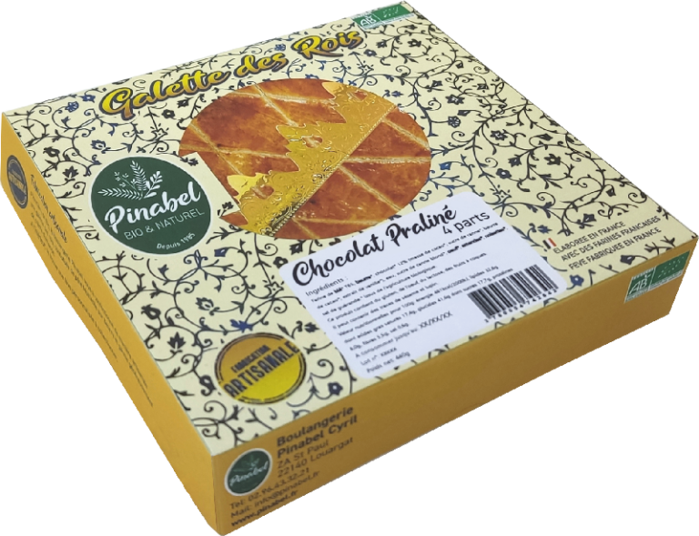 galette des rois Choco praliné 4 parts