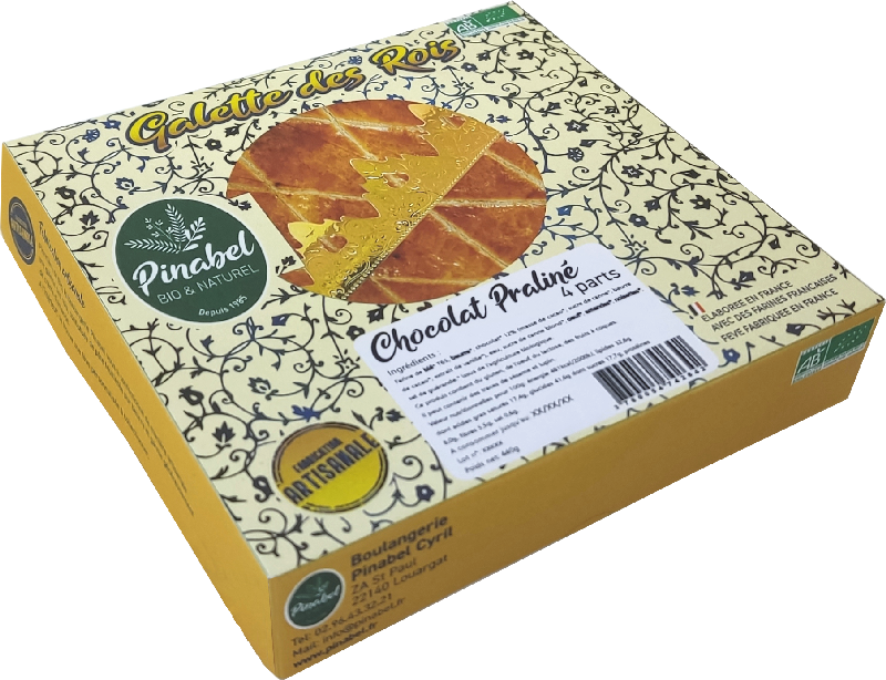 galette des rois Choco praliné 4 parts galette des rois Choco praliné 4 parts