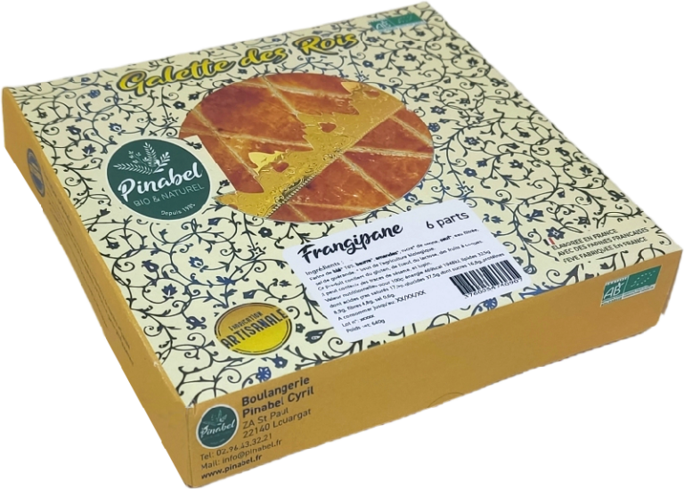 galette des rois frangipane 6 parts