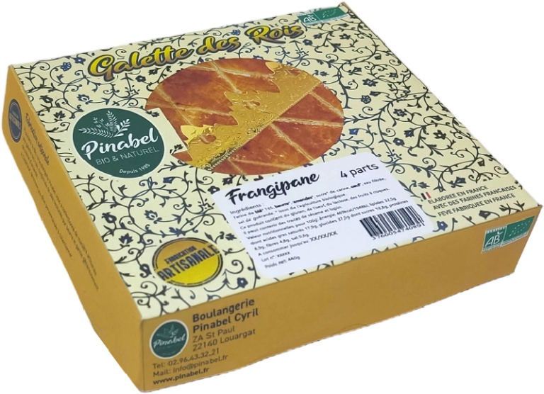 galettes des rois frangipane 4 parts